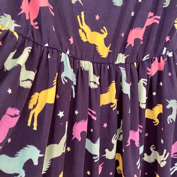 Unicorn super soft summer sleeveless dress girls - Picture 2 of 5